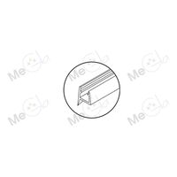 ПВХ-профиль стекло-стена HDL-204/10 - изображение 1 | Megla