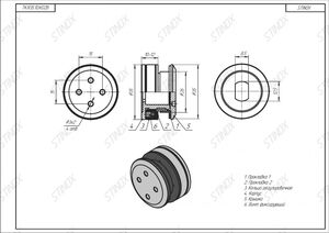 Коннектор точечный TK.R35.10.K02B-304 - изображение 3 | Stinox