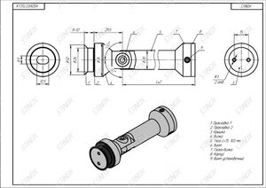 Коннектор точечный KT35.75.03.К05А-316 - изображение 3 | Stinox