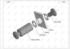 Полотенцедержатель для стекла KR20.5-201 - изображение 4 | Stinox