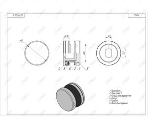 Коннектор точечный TK.R35.08.K07-304 - изображение 3 | Stinox