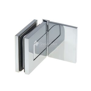 Петля для душевой двери стекло-стена 90гр. L/R (левая/правая) SM-70180 - изображение 8 | Steklomet.store